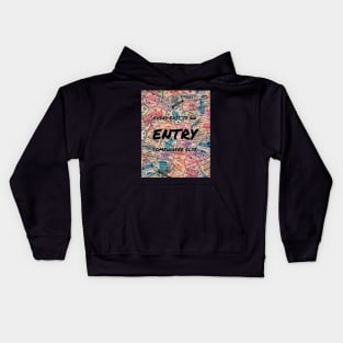 Passport Stamp Kids Hoodie